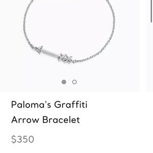 Tiffany and Co. “Paloma’s Graffiti Arrow Bracelet” Size Small